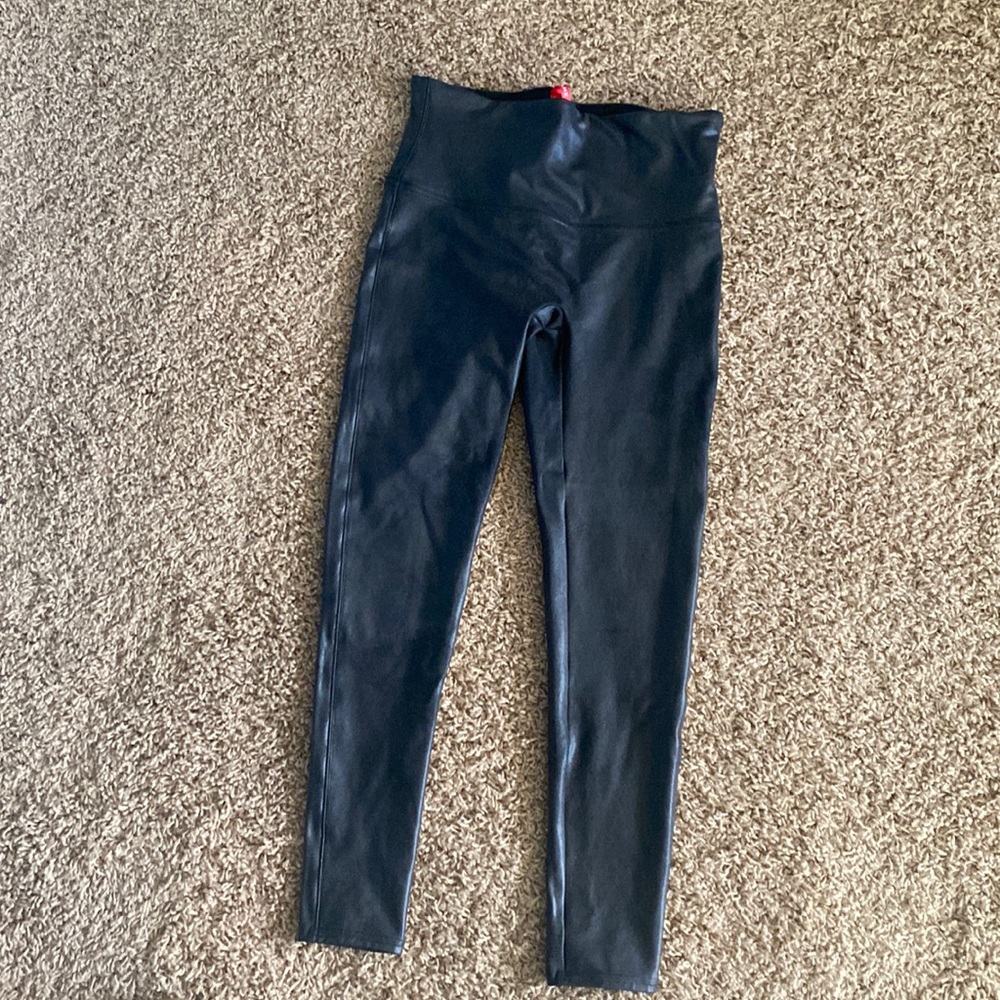 Spanx Faux Leather Leggings